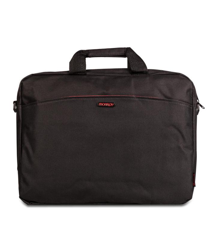Maletn Monray Enterprise Para Porttiles Hasta 15.6'  Negro  Rojo