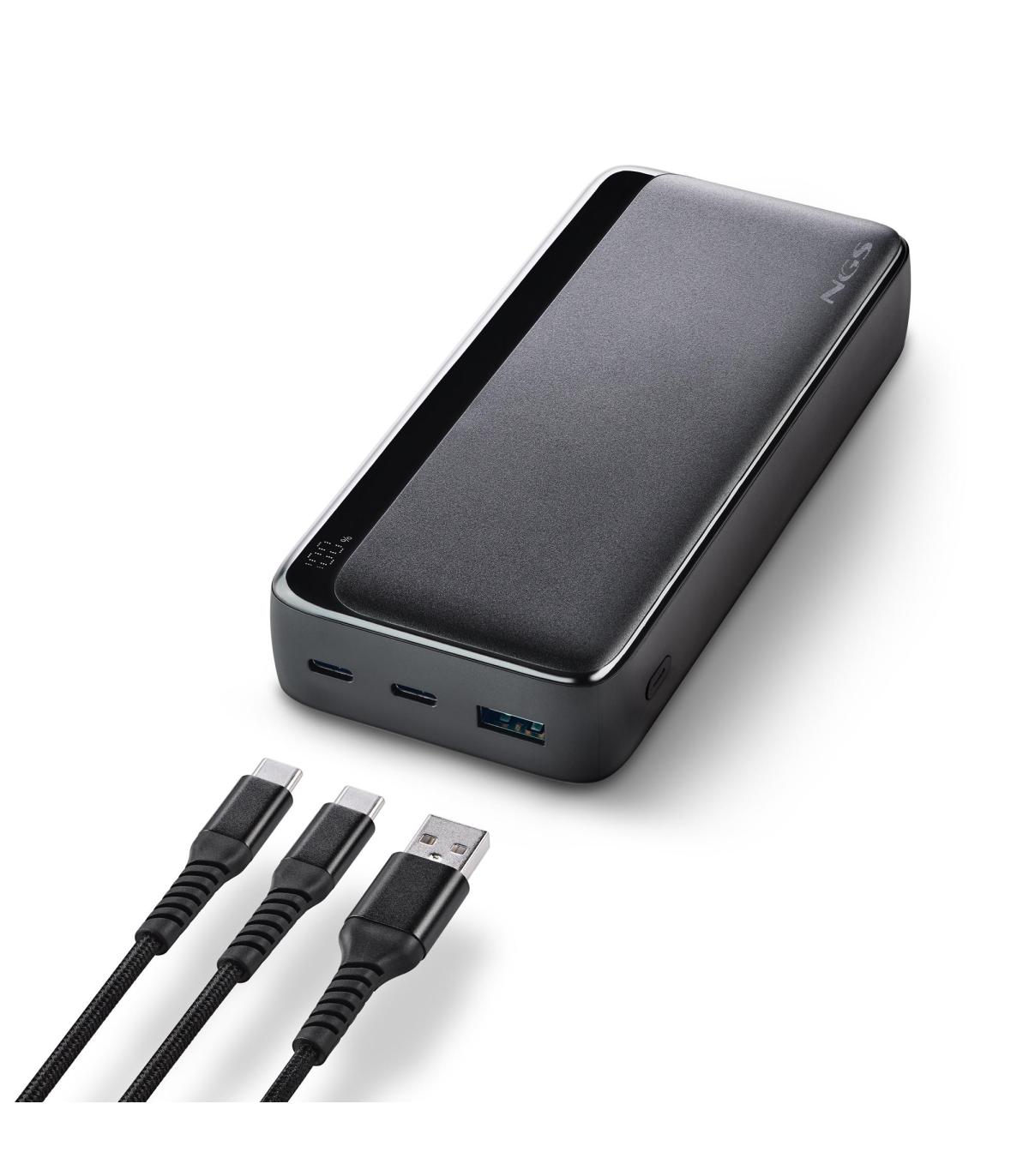 PowerBank 20000mAh NGS Quiz 20  22.5W  Negra