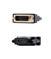 Adaptador Nanocable 10.15.0700  DVI Macho - HDMI Hembra