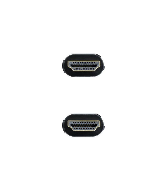 Cable HDMI 2.1 IRIS 8K Nanocable 10.15.8005  HDMI Macho - HDMI Macho  5m  Negro