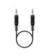 Cable Estreo Nanocable 10.24.0103  Jack 3.5 Macho - Jack 3.5 Macho  3m  Negro