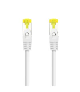 CABLE RED LATIGUILLO RJ45 LSZH CAT.6A SFTP AWG26 BLANCO 3M NANOCABL 10.20.1903-W