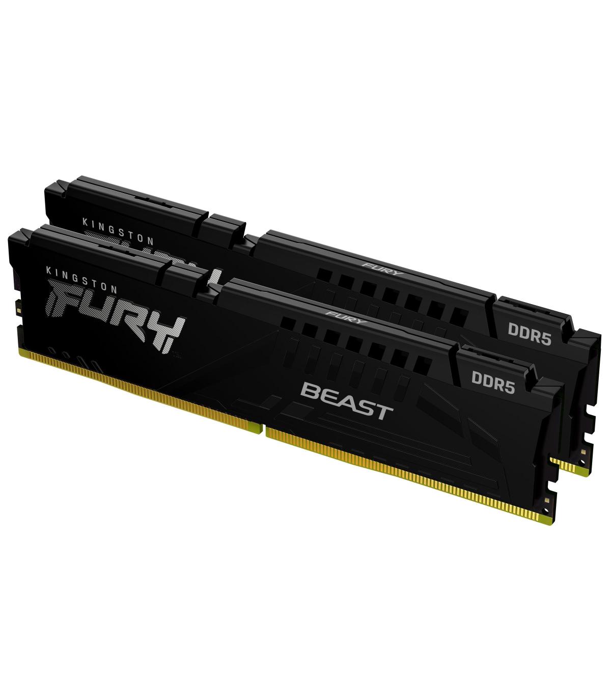 Memoria RAM Kingston FURY Beast 2 X 16GB  DDR5  5200MHz  1.1V  CL40  DIMM