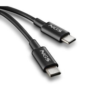 CABLE NGS CARGA RAPIDA DE USB C A USB C DE 1 M DE LONGITUD 60W BLACK