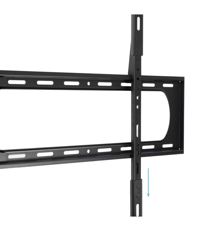 Soporte De Pared Fijo TooQ LP37140F-B Para TV De 37-140'  Hasta 125kg