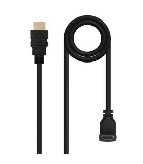 Nanocable - Cable HDMI Acodado Alta Velocidad hec A M-A M 1.8M