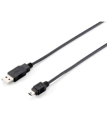 Equip - Cable USB A MiniUSB - USB-A M A USB-B M - 1.8m - Negro