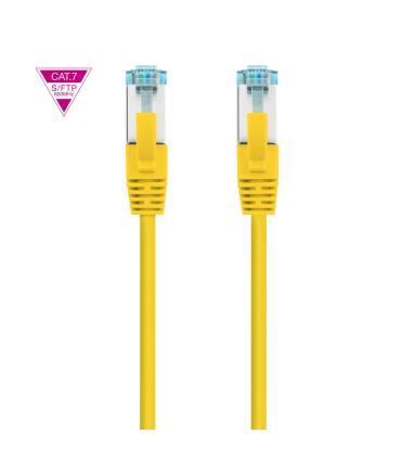 Cable De Red Latiguillo Cat.7 600MHZ LSZH SFTP PIMF AWG26, Amarillo, 1 M