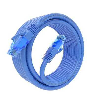 CABLE RED AISENS LATIGUILLO RJ45 CAT.6 UTP AWG26 CCA AZUL 5.0M