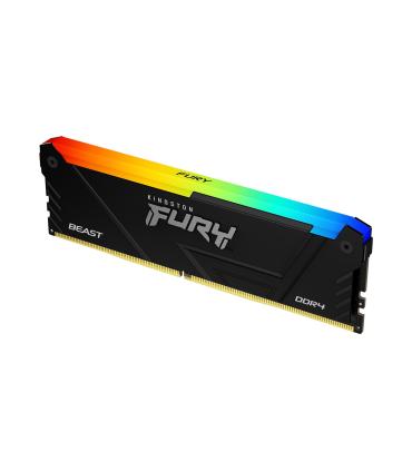 Memoria RAM Kingston FURY Beast RGB 16GB  DDR4  3200MHz  1.35V  CL16  DIMM