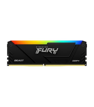 Memoria RAM Kingston FURY Beast RGB 16GB  DDR4  3200MHz  1.35V  CL16  DIMM