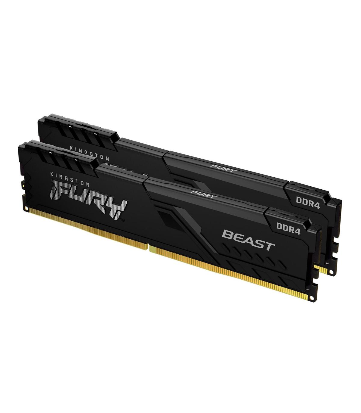 Memoria RAM Kingston FURY Beast 2 X 16GB  DDR4  3200MHz  1.35V  CL16  DIMM