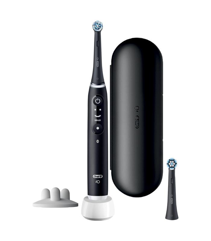 Cepillo Dental Braun Oral-B IO 6  Incluye 2 Recambios  Negro