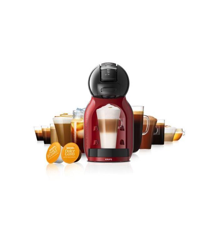 Cafetera De Cpsulas Krups Dolce Gusto Mini Me  1500W  15 Bares  Rojo Cereza