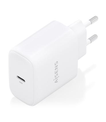 CARGADOR AISENS GAN 45W,1XUSB-C PD3.0 BLANCO