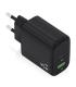 CARGADOR AISENS GAN 45W 1XUSB-C PD3.0 QC4.0 1XUSB-A QC3.0 NEGRO