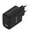 CARGADOR AISENS GAN 45W 1XUSB-C PD3.0 QC4.0 1XUSB-A QC3.0 NEGRO