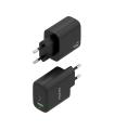 CARGADOR AISENS GAN 45W 1XUSB-C PD3.0 QC4.0 1XUSB-A QC3.0 NEGRO