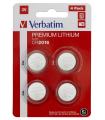 PILA BOTON LITIO VERBATIM CR2016 3V PACK 4