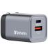 CARGADOR DE PARED UNIVERSAL GAN PARA VIAJE VERBATIM GNC-35 1XUSB TIPO-C  1XUSB 