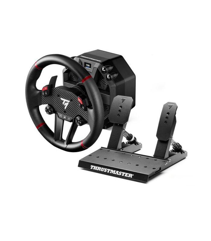 Thrustmaster T598 Negro, Rojo USB Volante + Pedales PC, PlayStation 4, PlayStation 5