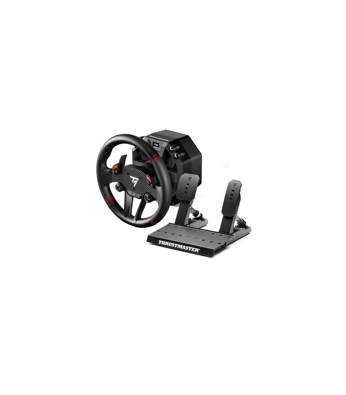 Thrustmaster T598 Negro, Rojo USB Volante + Pedales PC, PlayStation 4, PlayStation 5