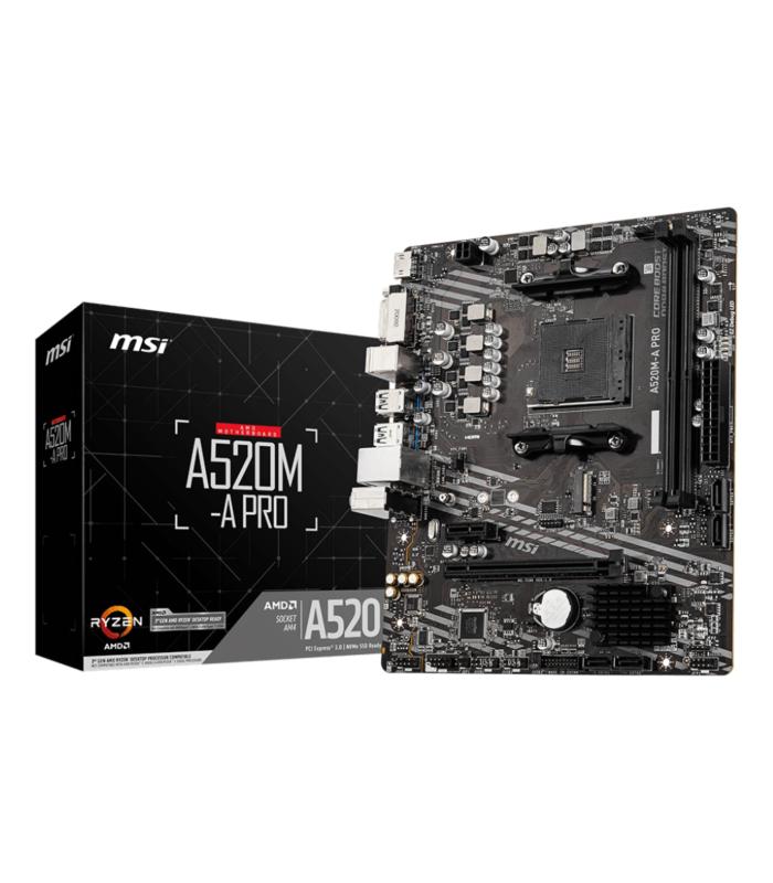 MSI Placa Base A520M-A PRO MATX AM4