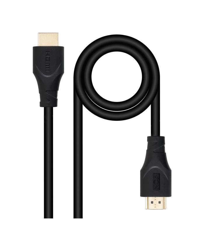 Cable HDMI 1.4 Nanocable 10.15.4701  HDMI Macho - HDMI Macho  1m  Negro