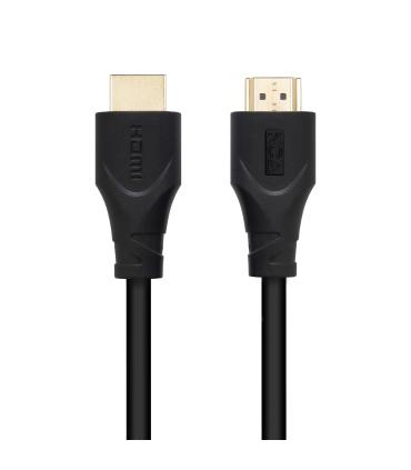 Cable HDMI 1.4 Nanocable 10.15.4701  HDMI Macho - HDMI Macho  1m  Negro