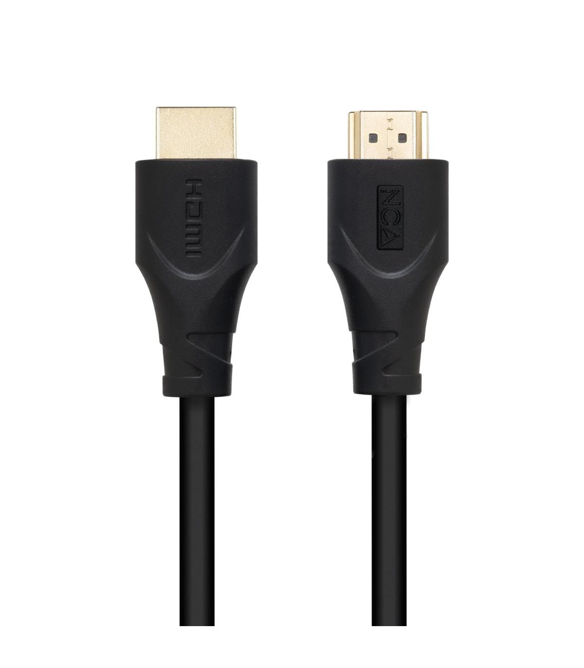 Cable HDMI 1.4 Nanocable 10.15.4701  HDMI Macho - HDMI Macho  1m  Negro
