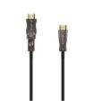 CABLE HDMI AISENS V2.1 OPTICO ACTIVO AOC DESMONTABLE 8K60HZ M M 15M NEGRO
