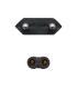 Cable Alimentacin Forma 8 Nanocable 10.22.0402-L300  CEE7 16 Macho - C7 Hembra  3m  Negro