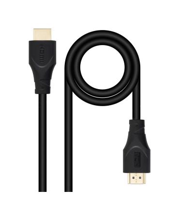 Cable HDMI 1.4 Nanocable 10.15.4702  HDMI Macho - HDMI Macho  1.8m  Negro