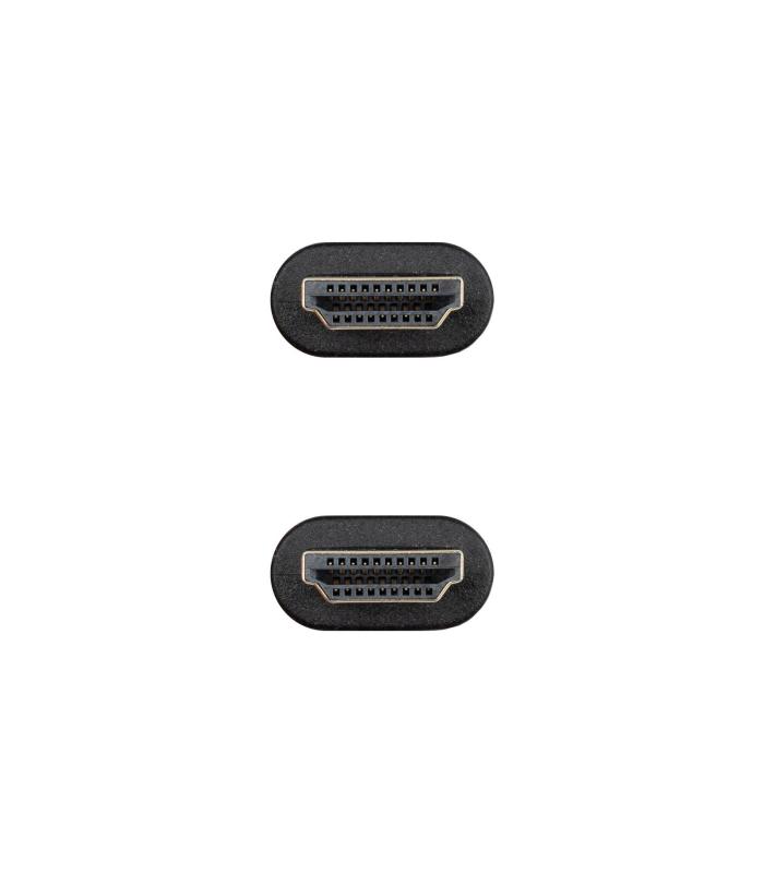 Cable HDMI 1.4 Nanocable 10.15.4702  HDMI Macho - HDMI Macho  1.8m  Negro