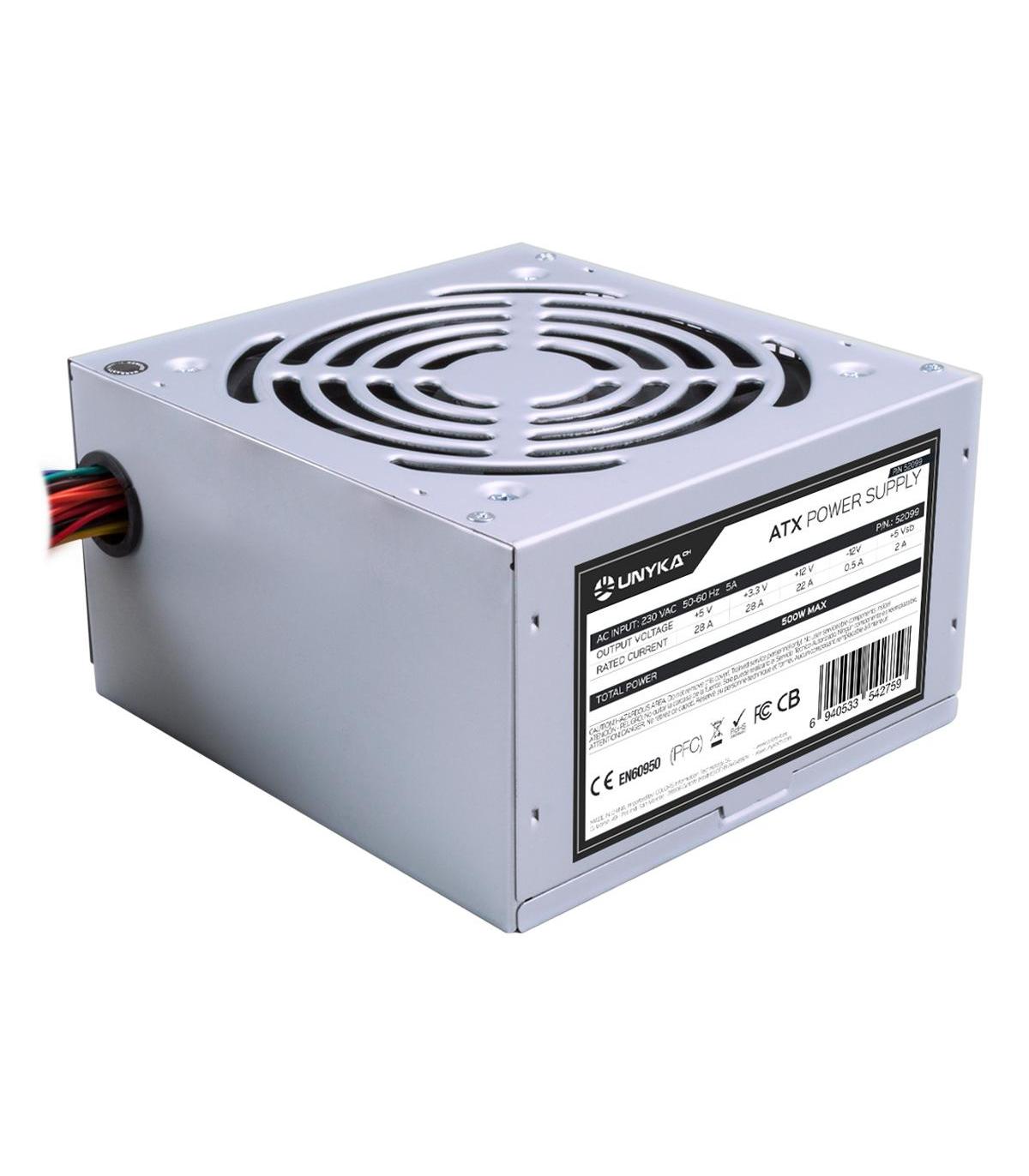 Unyka - Fuente De Alimentacin ATX - 500W - OEM