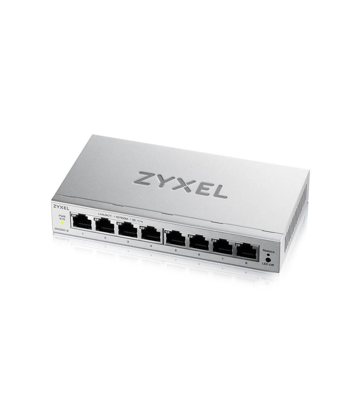 ZyXEL GS1200-8V3 Switch 8xGbE