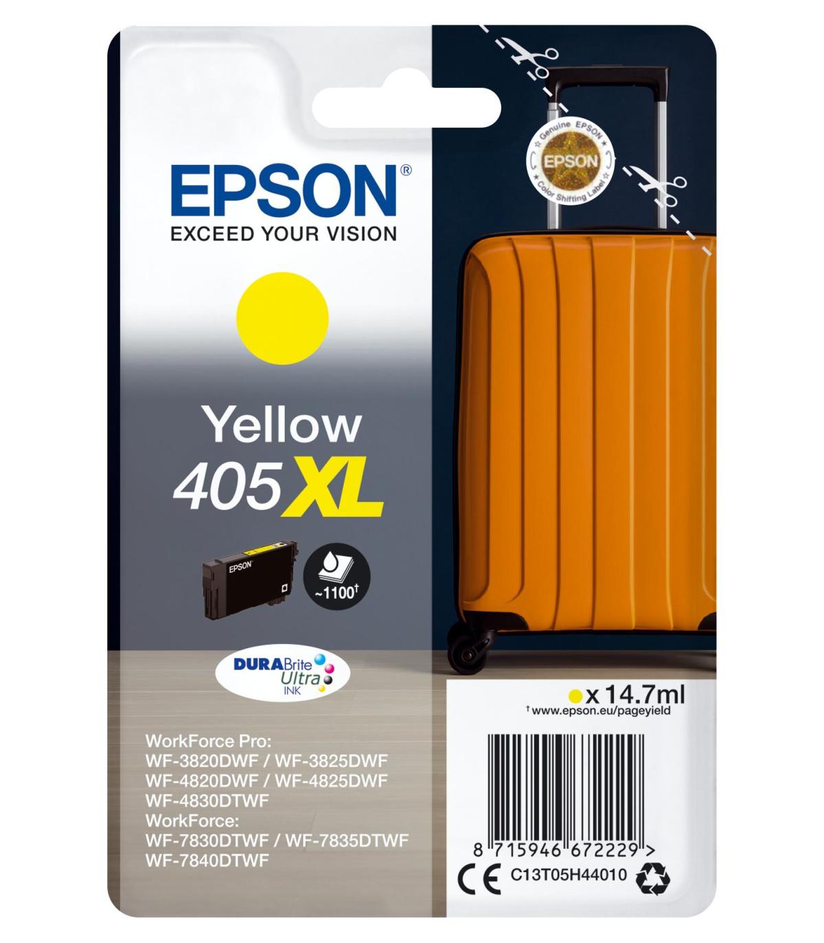 CARTUCHO AMARILLO EPSON 405XL