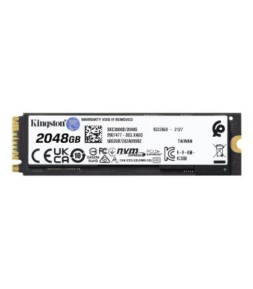 Kingston Technology KC3000 M.2 2048 GB PCI Express 4.0 3D TLC NVMe