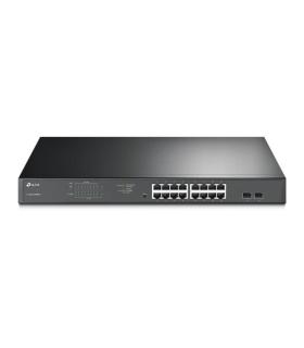 TP-LINK TL-SG1218MPE Gestionado Gigabit Ethernet (10 100 1000) Energa Sobre Ethernet (PoE) Negro