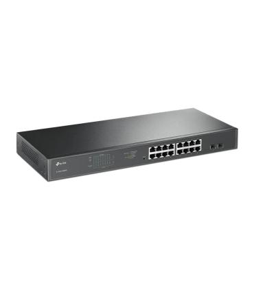 TP-LINK TL-SG1218MPE Gestionado Gigabit Ethernet (10 100 1000) Energa Sobre Ethernet (PoE) Negro