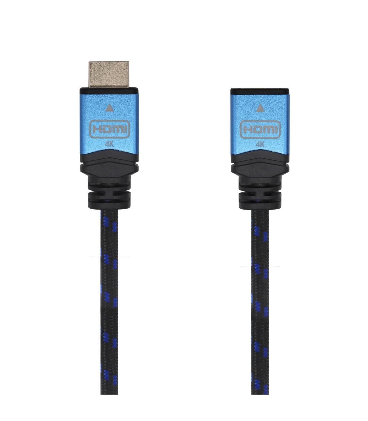 CABLE HDMI AISENS V2.0 PROLONGADOR PREMIUM 4K60HZ A M-A H 2.0M