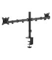 Iggual SPM02 Soporte Pinza 2 Monitores 17"-32"