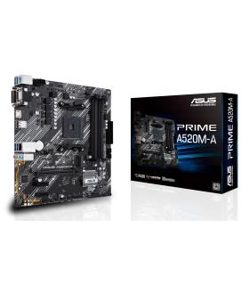 Placa Base Asus Prime A520M-A II CSM Socket AM4  DDR4  PCIe 3.0  Micro ATX