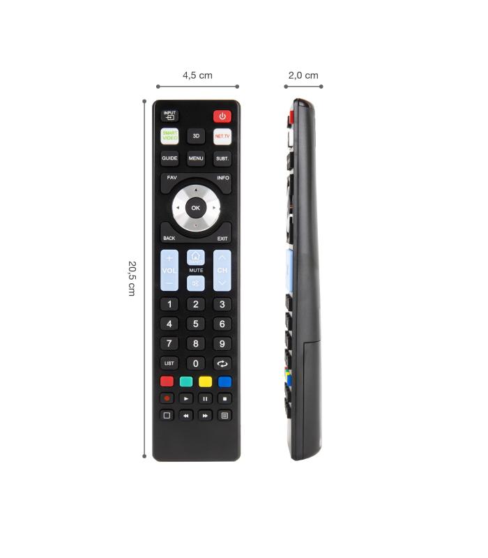 MANDO A DISTANCIA EWENT PARA SMART TV LG SAMSUNG SONY PANASONIC PHILIPS