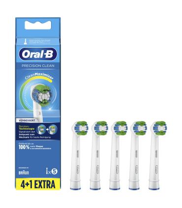 ACCESORIO DENTAL BRAUN ORAL-B EB20-5 PRECISION CLEAN 4 UDS + 1 GRATIS