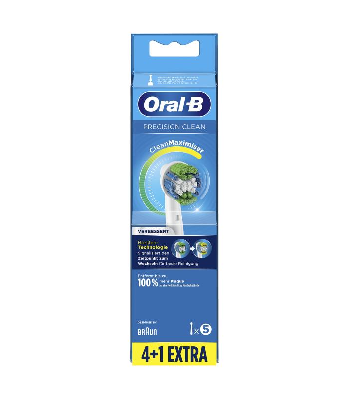 ACCESORIO DENTAL BRAUN ORAL-B EB20-5 PRECISION CLEAN 4 UDS + 1 GRATIS
