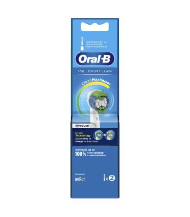 ACCESORIO DENTAL BRAUN ORAL-B EB20RB-2 UNI PRECISION CLEAN 2 UDS