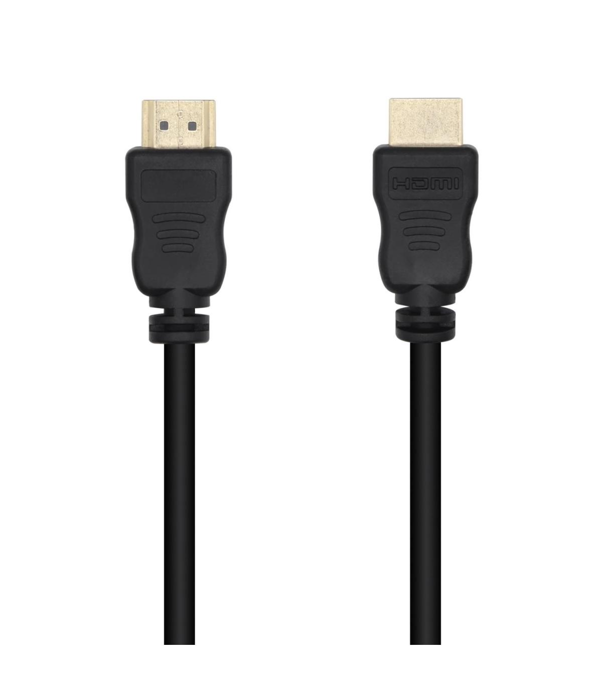 CABLE HDMI AISENS V1.4 ALTA VELOCIDAD 14+1 CCS A M-A M 1.0M NEGRO