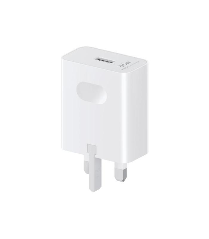 CARGADOR DE PARED HONOR SUPERCHARGE POWER ADAPTER (MAX 66W)WHITE  1XUSB  66W  BL