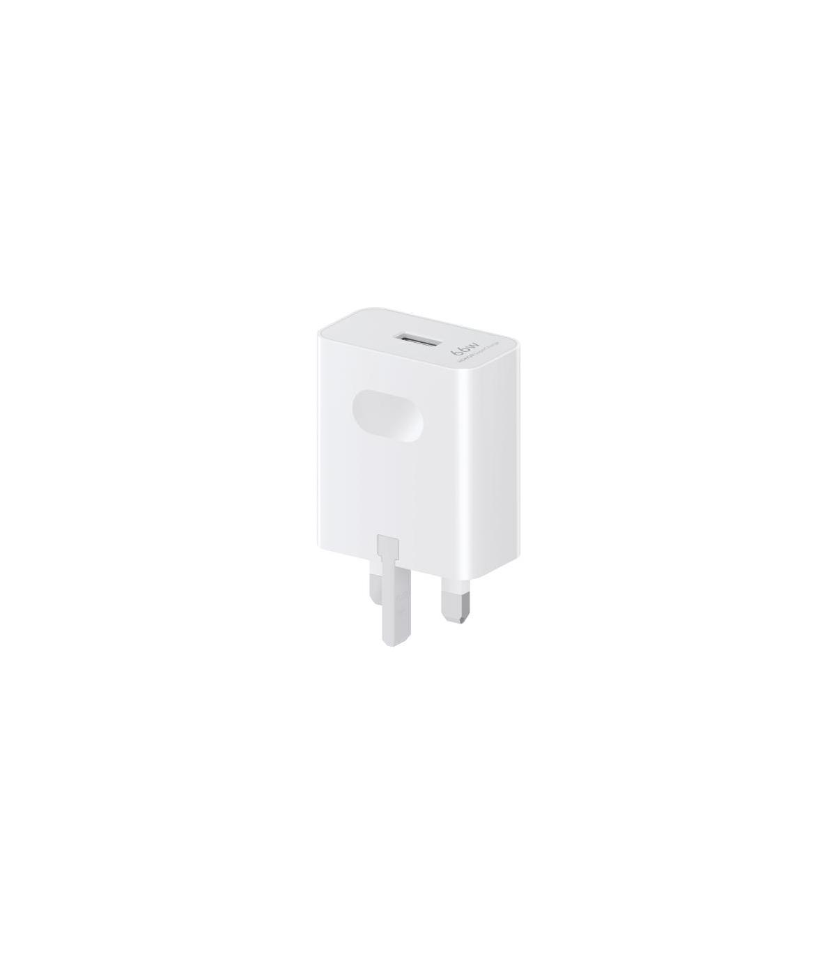 CARGADOR DE PARED HONOR SUPERCHARGE POWER ADAPTER (MAX 66W)WHITE  1XUSB  66W  BL